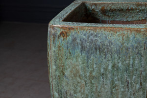 Кашпо Milan opal green