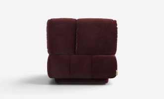 Кресло Баббл, ткань Maroon
