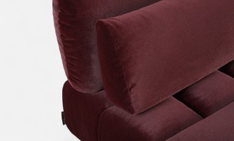 Кресло Баббл, ткань Maroon