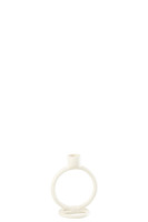 Подсвечник Boucle white S