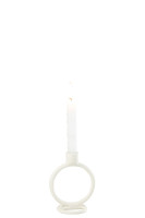 Подсвечник Boucle white S