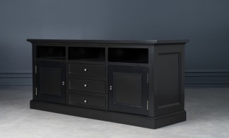 ТВ-тумба Оксфорд чёрная