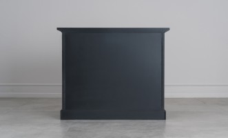 Комод Оксфорд с 5-ю ящиками чёрный