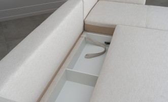 Диван Ньюкасл угловой раскладной правый