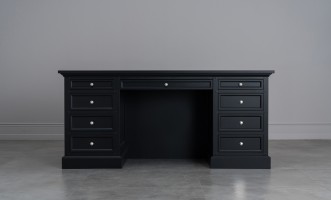 Письменный стол Оксфорд малый чёрный