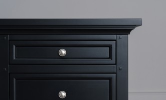 Письменный стол Оксфорд малый чёрный