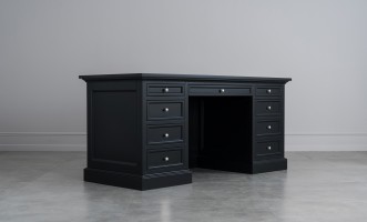 Письменный стол Оксфорд малый чёрный