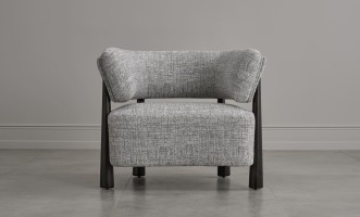 Кресло Lauren серое