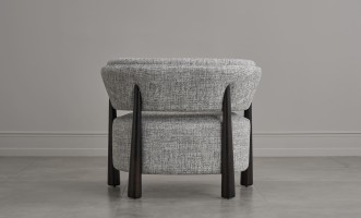 Кресло Lauren серое