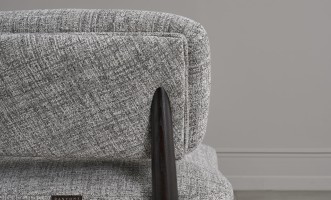 Кресло Lauren серое