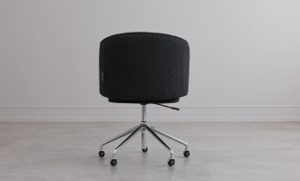 Кресло офисное Арнольд (цвет Black boucle)