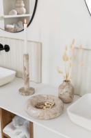 Подсвечники Marble Beige набор 3 шт