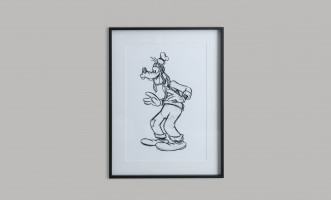 Постер Goofy Sketch