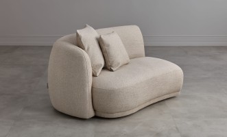 Диван модульный АЙВОРИ секция с подлокотником левая 1500х1270х800