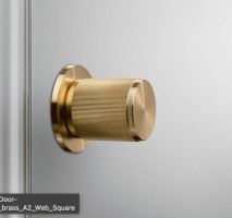 Ручка дверная Linear brass (комплект 2 шт)