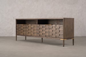 Тумба под ТВ Текстуры низкая 215х45х75 см