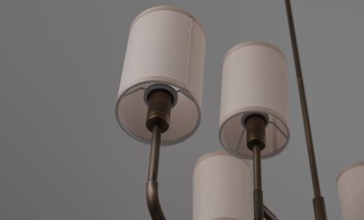 Люстра Mind vintage brass