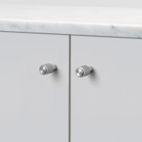 Дверная ручка Cast Knob Steel (набор 2 шт)
