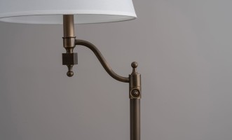 Торшер Линдон vintage brass