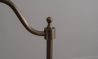 Торшер Линдон vintage brass