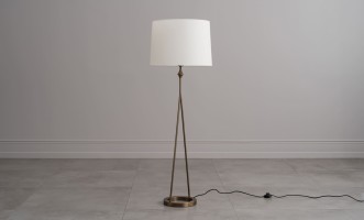 Торшер Дейли vintage brass