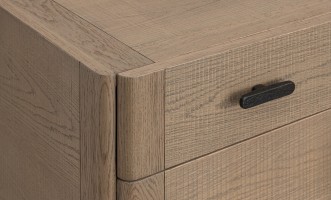 Комод Rustic с 4 фасадами и 2 ящиками Cappucino