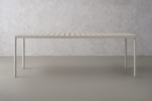 Обеденный стол Таормина уличный, светлый