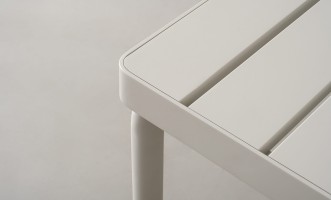 Обеденный стол Таормина уличный, светлый