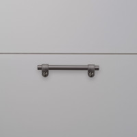 Дверная ручка Cast Pull Bar Small Gun Metal