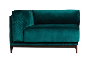 Модульный диван Энзо Soft одноместная секция с подлокотником слева Last Chance