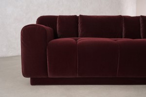 Диван Сфера, ткань Maroon