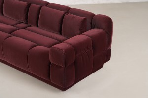 Диван Сфера, ткань Maroon