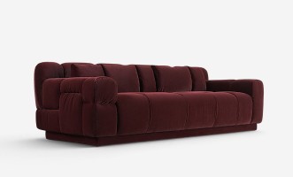 Диван Баббл, ткань Maroon