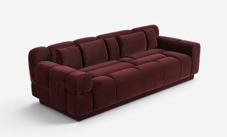 Диван Баббл, ткань Maroon