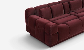 Диван Баббл, ткань Maroon