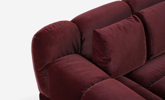 Диван Баббл, ткань Maroon