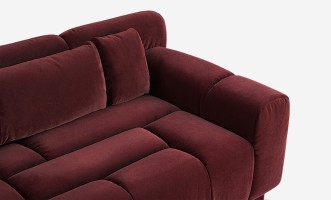 Диван Баббл, ткань Maroon