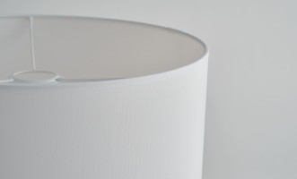 Абажур к настольной лампе Chinz white 35 см