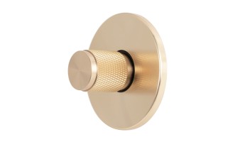 Дверная защёлка Facet Thumbturn lock Brass (пара)