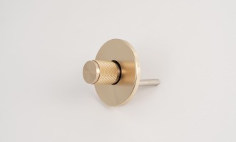 Дверная защёлка Facet Thumbturn lock Brass (пара)