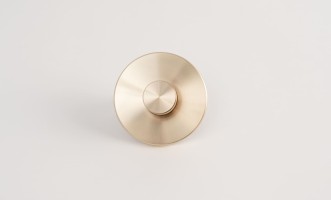 Дверная защёлка Facet Thumbturn lock Brass (пара)