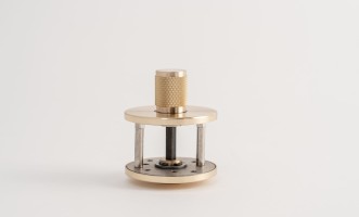 Дверная защёлка Facet Thumbturn lock Brass (пара)