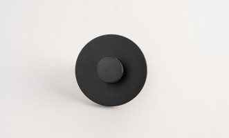 Дверная защёлка Facet Thumbturn lock Black пара