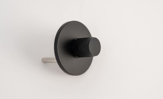 Дверная защёлка Facet Thumbturn lock Black пара