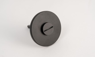 Дверная защёлка Facet Thumbturn lock Black пара
