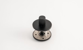 Дверная защёлка Facet Thumbturn lock Black пара