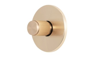 Дверная защёлка Contour Thumbturn lock Brass (пара)