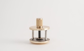 Дверная защёлка Contour Thumbturn lock Brass (пара)