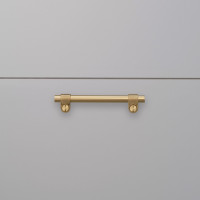 Дверная ручка Cast Pull Bar Small Brass