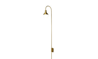 Бра Helmet Curve brass